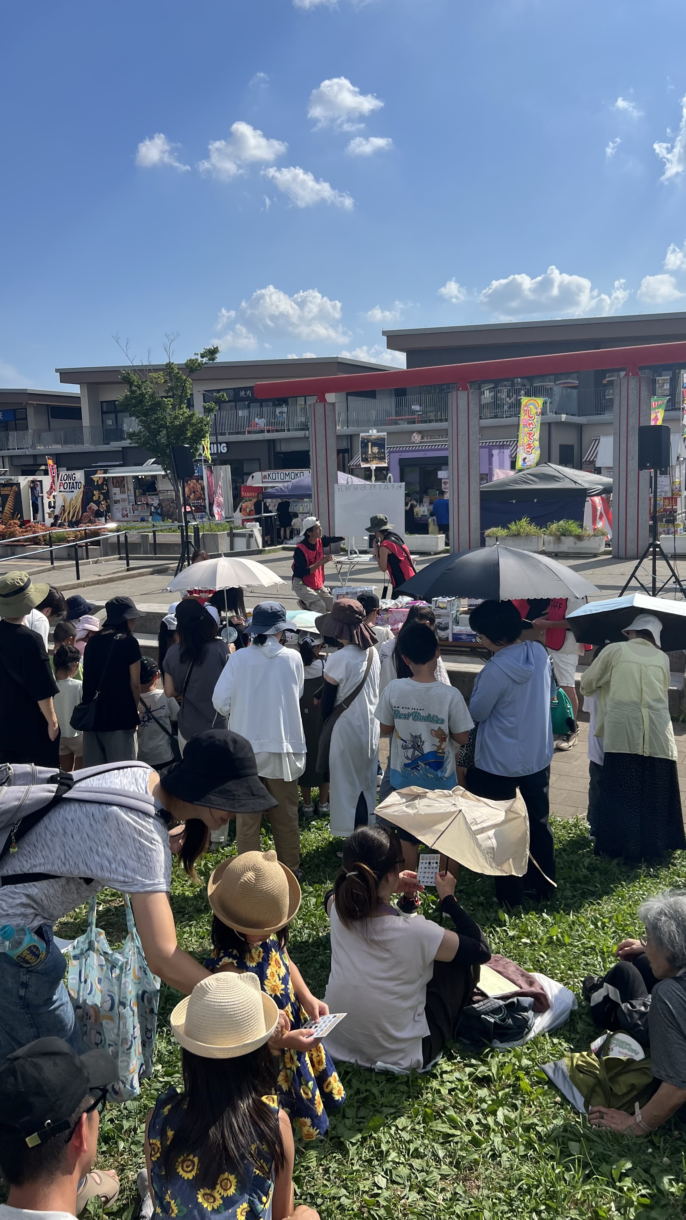 ステージと観客